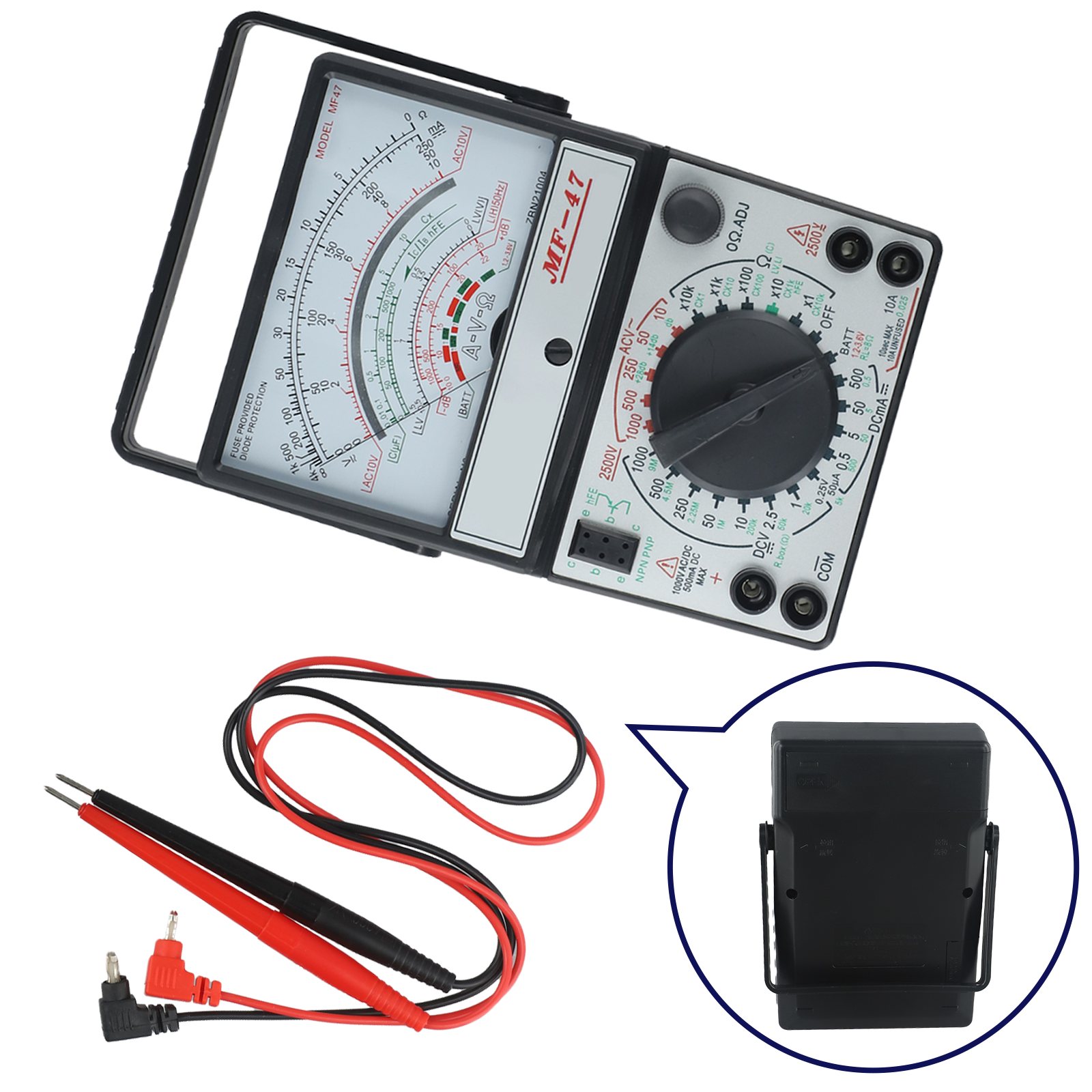 Analog Multimeter MF-47 for Us - Analog Meter Gauge 리뷰 및 가격