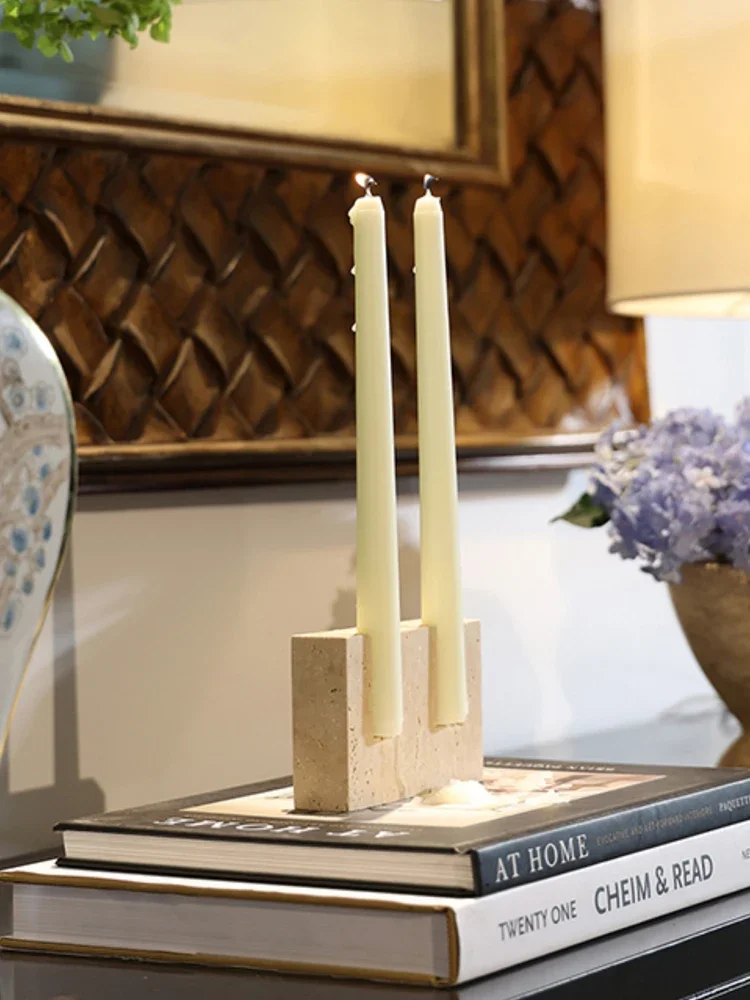 2 Holes Marble Candlestick Hol - Collectible Vintage Matches 리뷰 및 가격