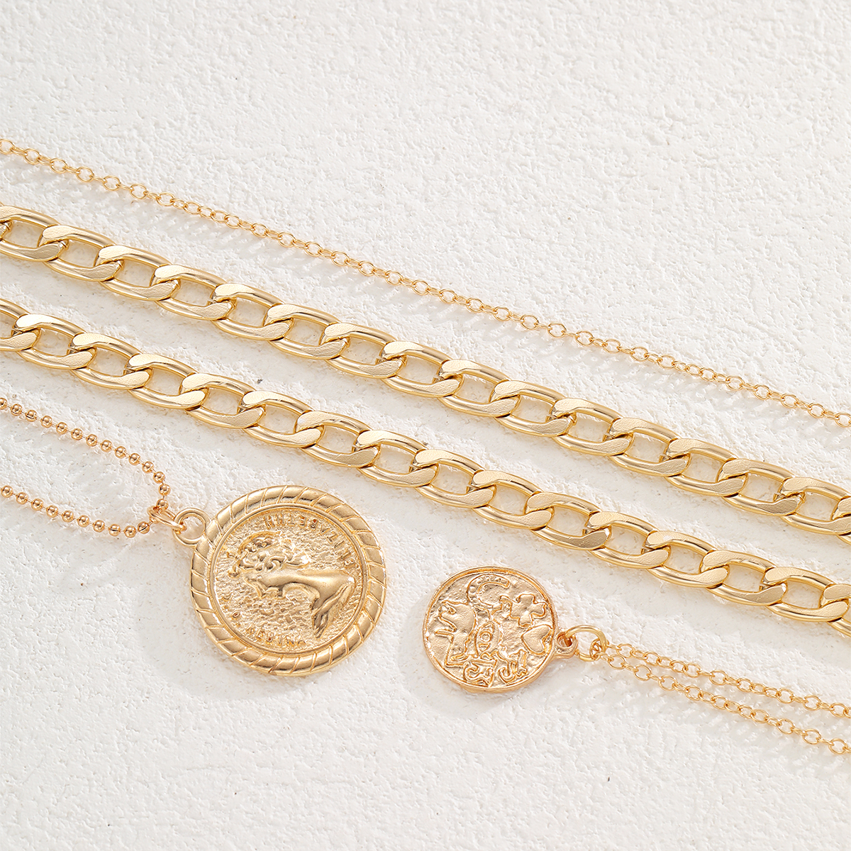5 Pcs Vintage Punk Coin Pendan - Vintage Collectible Coins 리뷰 및 가격